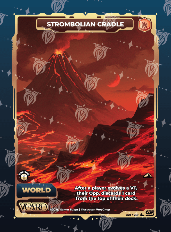 Strombolian Cradle